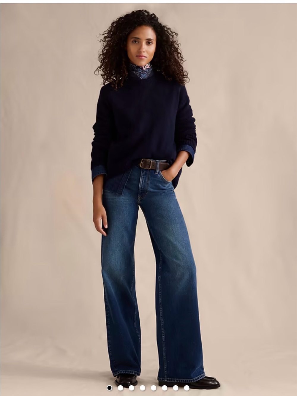 The icon classic wide leg